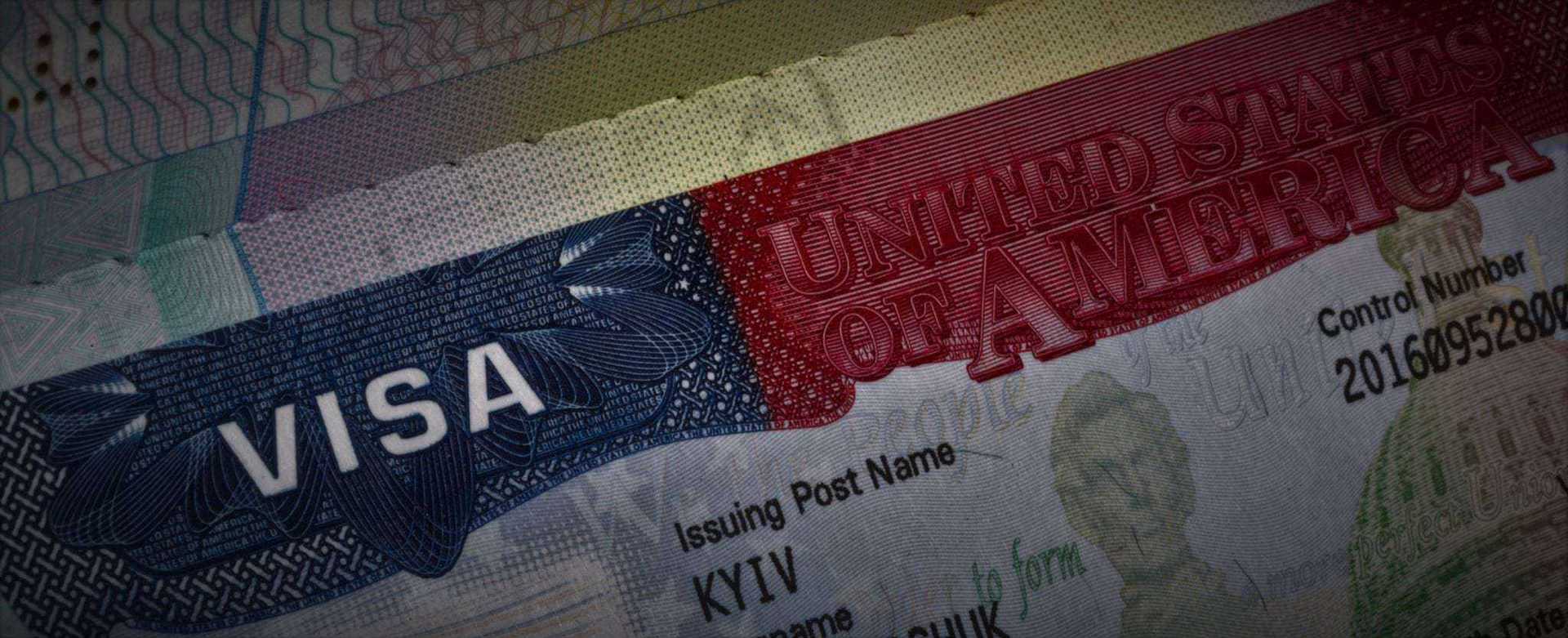 US visa documentation
